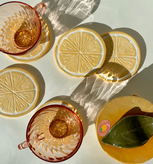Lemon Coaster